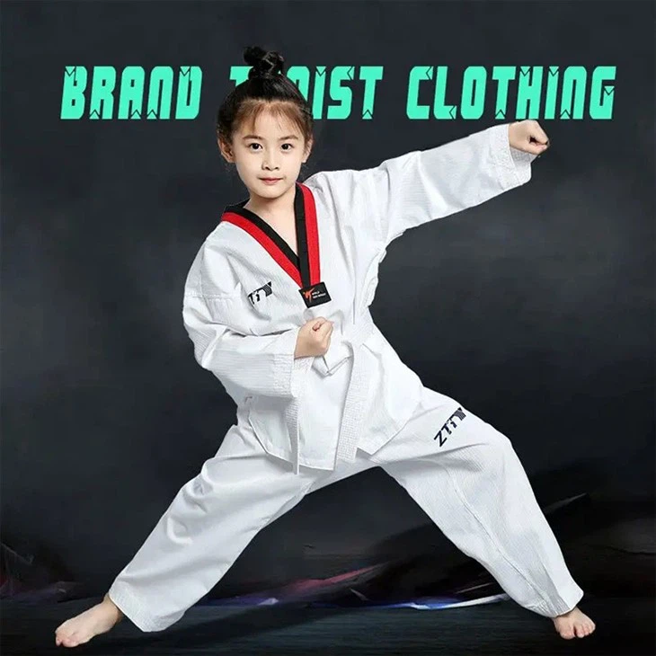 white taekwondo uniform