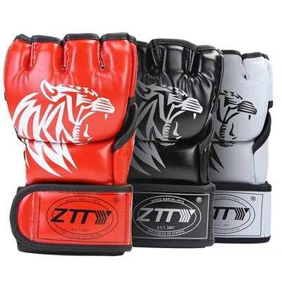 UFC MMA pusės piršto pirštinės