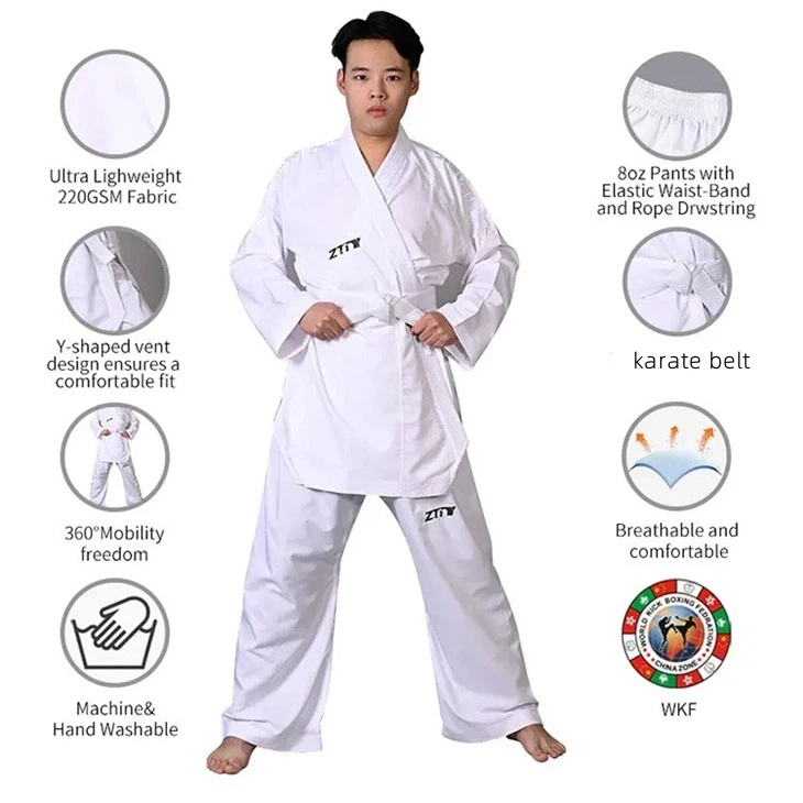 Karate Gi Uniform With Belt